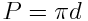 Fórmula del perimereo
